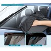 Pack of 3 Microfibre Car Cloths, 60 x 40 cm,Large