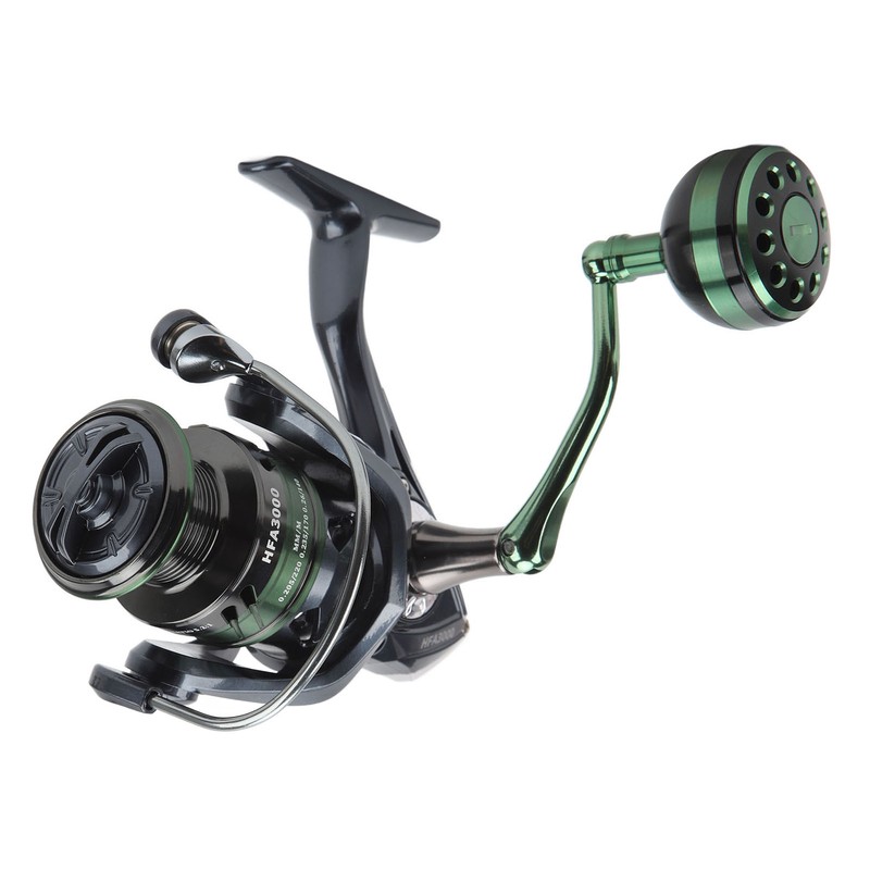 Metal HFA3000 Spinning Reel 13+1BB 5.2:1 Gear Ratio Spinning Fishing