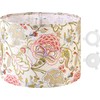 GO&SO 1 Pack Floral Large Drum Lamp Shade,16" x16" x10",
