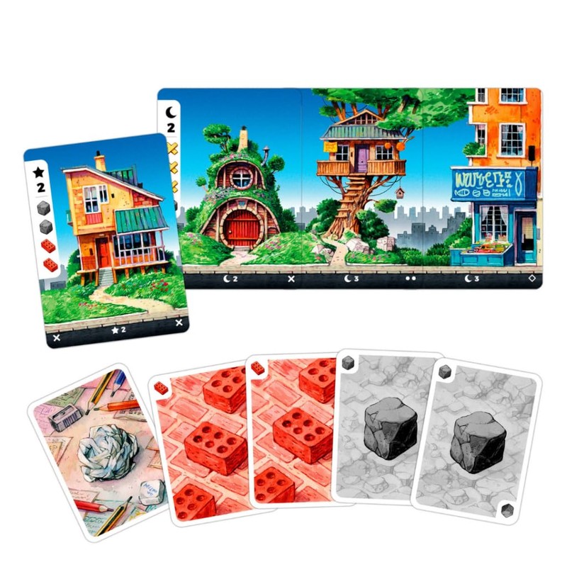 LITTLE ROCKET GAMES BARRIO Board Game in Italian