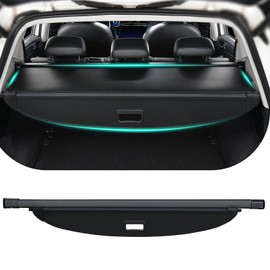 Tecoom Rear Retractable Cargo Trunk Cover fit for Kia Sportage Accessories 2017 2018 2019 2020 2021 2022, Anti-Peeping Security Shade Luggage Privacy Screen with Carbon Fiber Texture