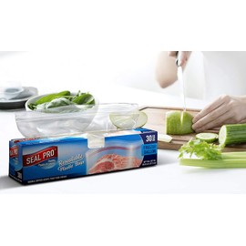 Sealpro Plastic Zip Seal Food Storage Bags Freezer Gallon (60 Bags)