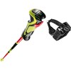 LEKI WCR Lite SL Children's Ski Poles 3D Bright Red/Black/Neon