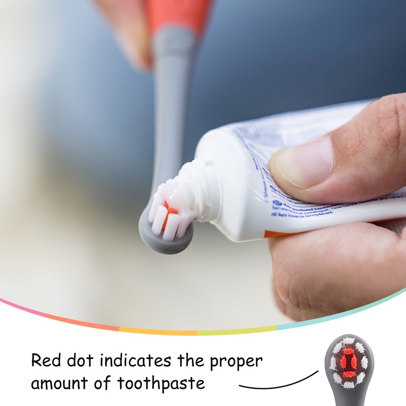 Mombella Marienkäfer Kleinkinder Red Dot Soft Brist1e Zahnbürste