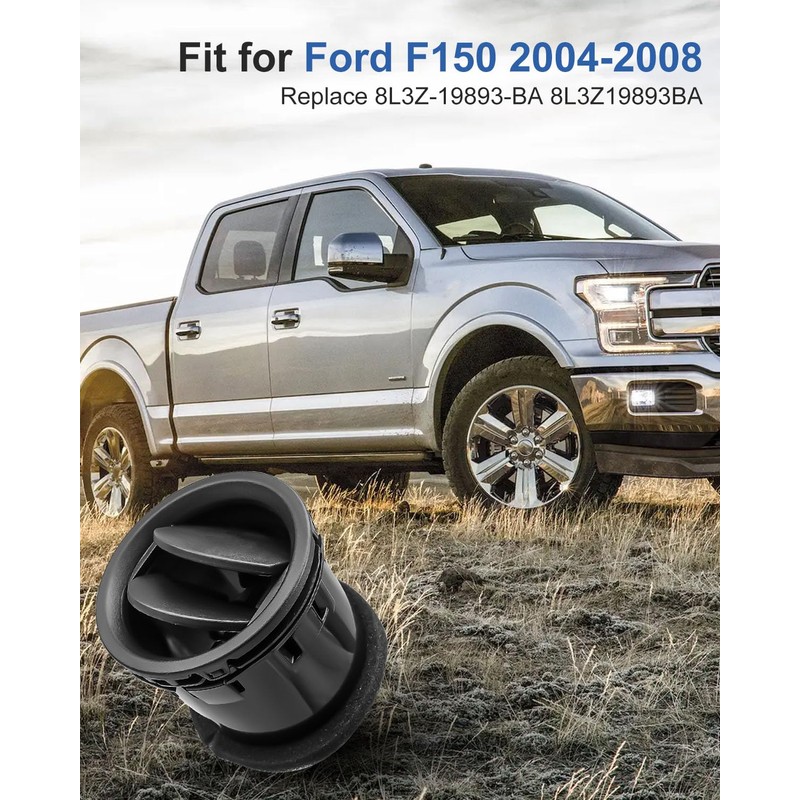 4 PCS Front Dashboard Air Conditioning AC Heater Vent Compatible