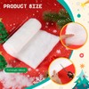 HunnmingRe Fake Snow Blanket, Christmas Artificial Blanket Roll Christmas Village