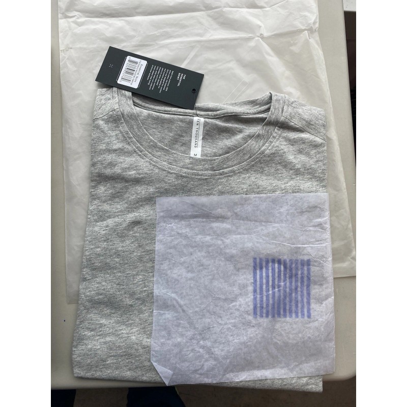 Ten Thousand Shirt Mens Medium Gray Essential DCM Active Athletic
