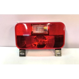 Bargman 30-92-109 Tail Light W/Backup, License Bracket & Black Base - #92 Series