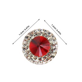 SEWACC 40pcs Rhinestone Decorations Hand-Painted Diamond Embellishments for DIY Jewelry Making Rhinestones