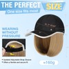 Lansigreen Quick Dry Hat with Hair Extensions Sun Protection Hat