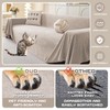 MYSKY HOME Couch Cover Sofa Covers for 3 Cushion Couch,
