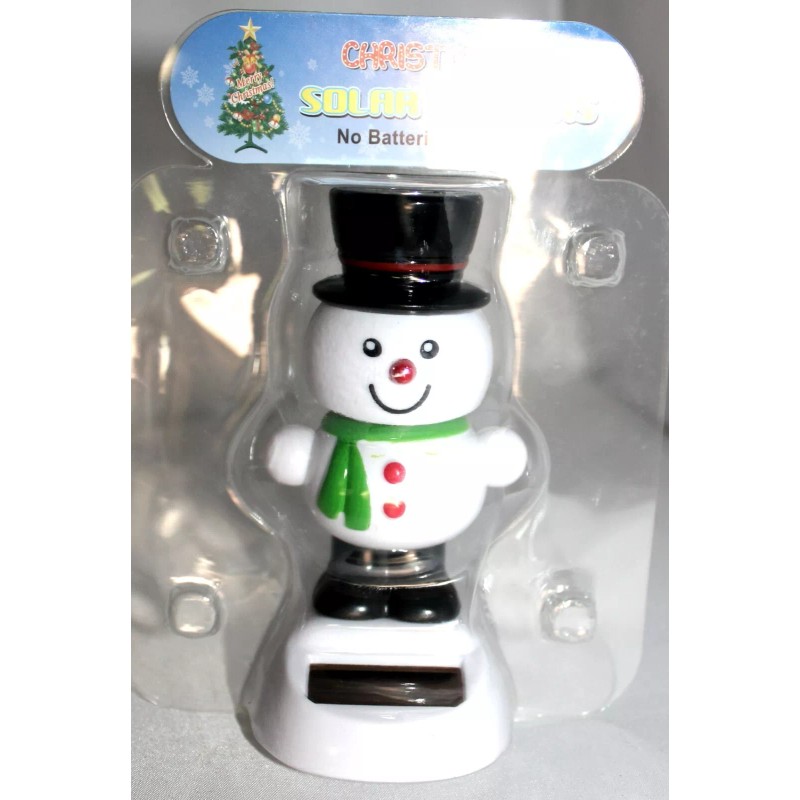 Chic Design Solar Dancing Snowman great happy Christmas friendship Stocking