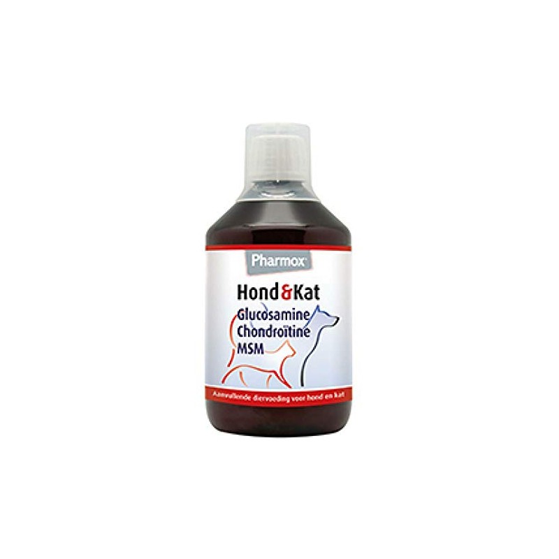 Hond & Kat Glucosamine Chondroitine & msm 500 ml