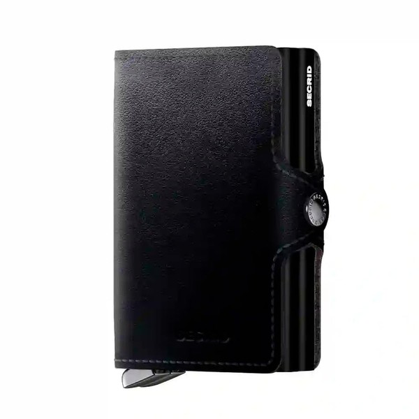 Secrid Twin Wallet Premium Shower Black, black