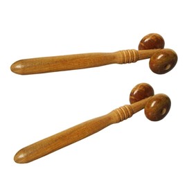 OATIPHO Fragrant Wood Nose Massager 2pcs Facial Roller Beauty Tool for Women Nose Shaping and Lifting Suitable for Daily Skincare Routine