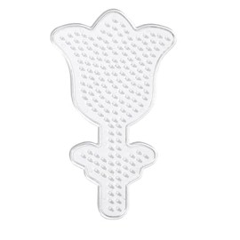 Handicraft Emporium | Plastic Pegboards Used for 5x5mm DIY Fuse Bead, Hama Bead Compatible (Flower)