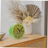 BIUDECO Elegant Fruit Design Clock Magnetic Sticker Wall Clock for