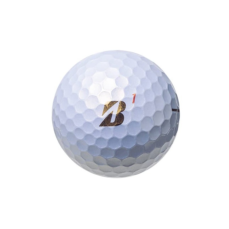 Bridgestone Super Straight Golf Balls, 2023 Model, 12 Balls, Pearl