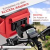 Valkental® - Klickfix 3-in-1 Bicycle Bag Handlebar Compatible | Fully