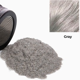 Caboki Hair Concealer (All-Natural Hair Building Fibers) Travel Size (Gray)