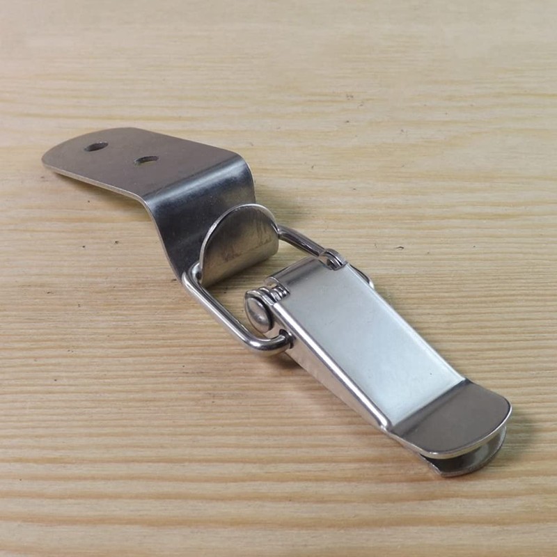 BOFRHME 90 Degree Duck Mouth Buckle Hook Lock Spring Loaded