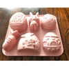 EASTER EGG EASTER BUNNY RABBIT SILICONE FONDANT CHOCOLATE CANDY SOAP