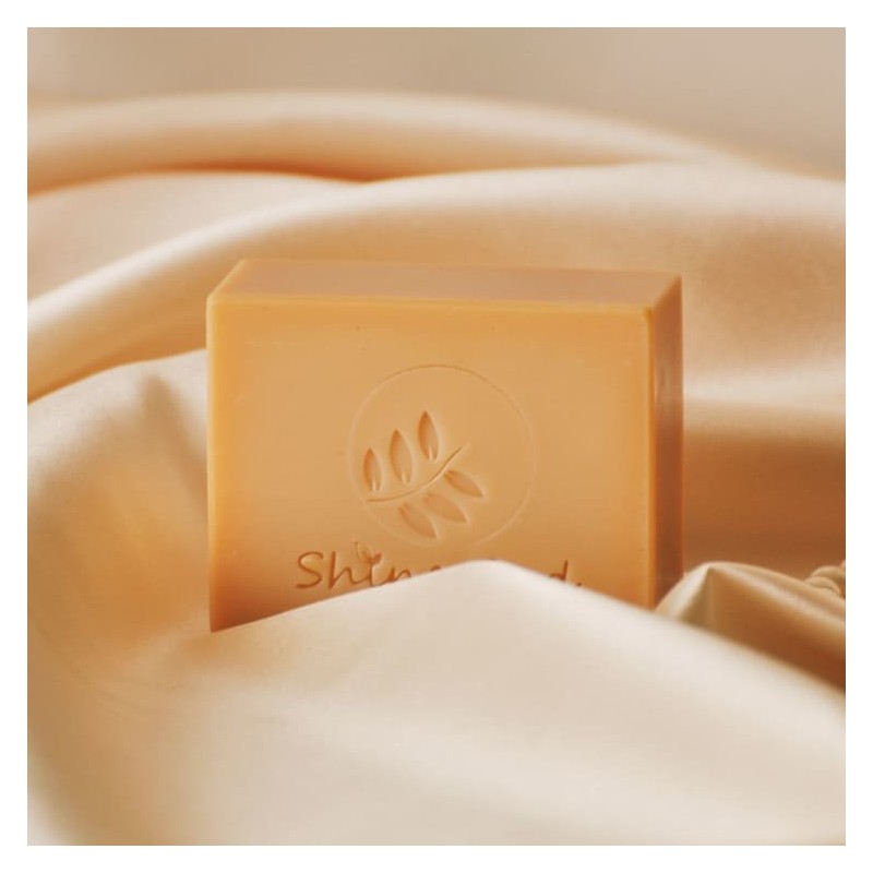 Shinebird pearl powder cocoon natural handmade aged silk ball soap