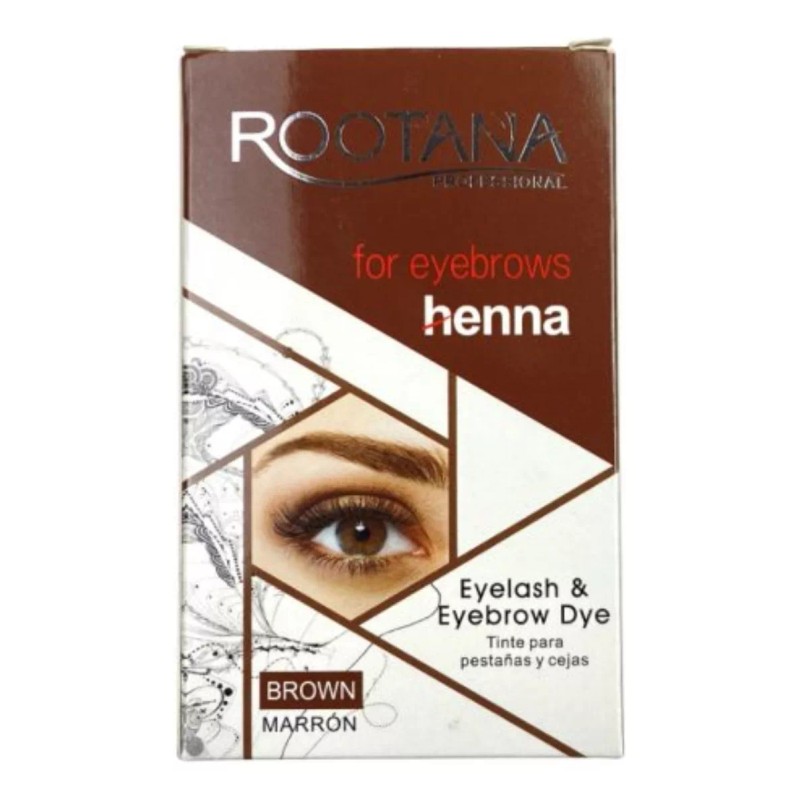 ROTANNA Caja De Henna Para Cejas Rootana 12pzas Surtido