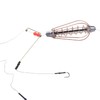 4 PCS Fishing Bait Cage Copper Spring Basket Lure Feeder