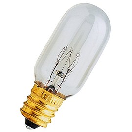 15-Watt Intermediate Base T7 Appliance Incandescent, 3000K Soft White, 2.1"H x 0.8"D