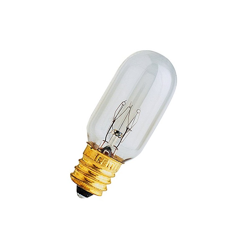 15-Watt Intermediate Base T7 Appliance Incandescent, 3000K Soft White, 2.1"H