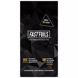 FASTFOILS 5"x12" Inches Pre Cut Foils - 500 Sheets