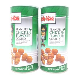 Koh-Kae Peanuts Chicken Flavour Coated 230g, 2 Pack
