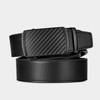 SKiporty Mens Belt Leather with Automatic Buckle Adjustable Ratchet Belts