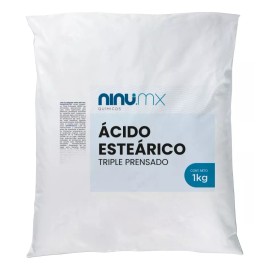 Ninu.Mx Acido Estearico Triple Prensado (jabon Artesanal) 1 Kilo