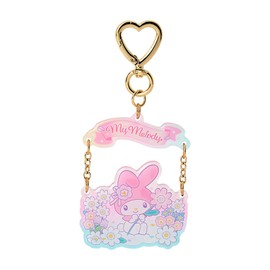 Sanrio 561509 Acrylic Key Holder (Everyone is the Protagonist! Exciting Design) My Melody Acrylic