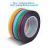 Selizo 10 Rolls 1/8” Whiteboard Pinstripe Tape Dry Erase Board