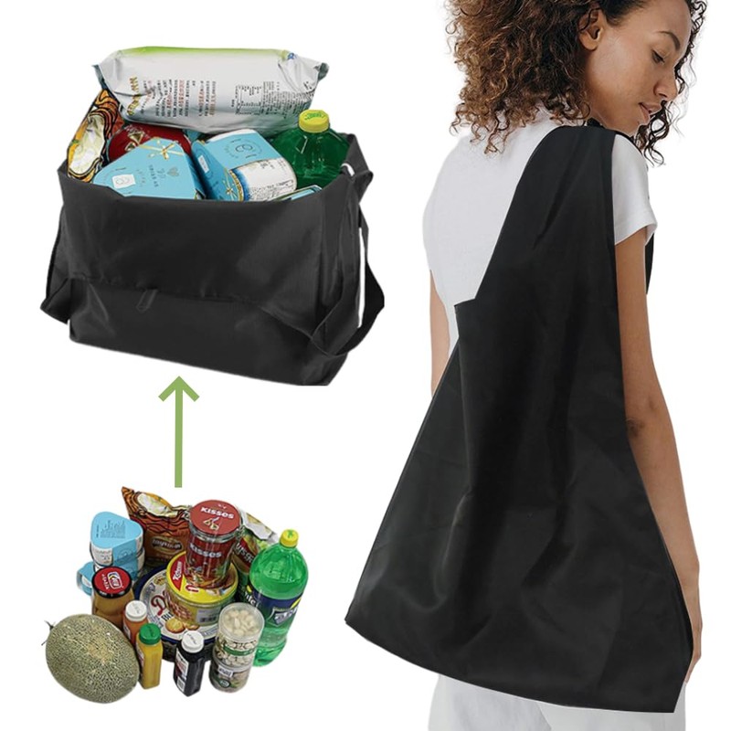 KALOLINNA Eco Bag, Shoulder Bag, Tote Bag, Folding Shopping Bag,