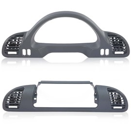 CHEDA Dash Panel Bezel With A/C Nozzle RH Passenger Side & LH Driver Side Compatible with 2002-2006 Dodge Sprinter 5104261AA 5104262AA