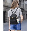 manukori Women's Backpack, Smaller, Girls, Mini Backpack, Leather, Improved Cute,