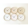 KATOMOKU plywood clock 21 radio clock sweep (continuous second hand)