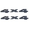 2 Pack 4x4 Emblem Badge Nameplate 3D Car Sticker Decal