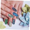 SAFIGLE 2 Boxes Decorative Nail Foils Beautiful Manicure Accessories for