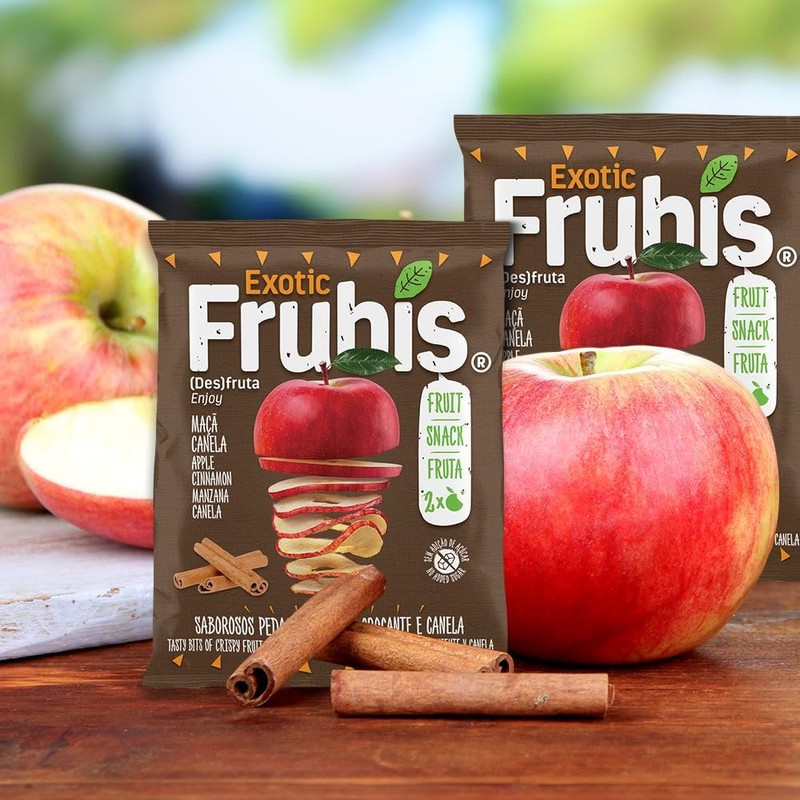Frubis Tasty Bits Of Crispy Fruit | Red Apple |