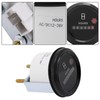 12‑36V DC AC 6 Digit Accurate Round Quartz Hour Meter