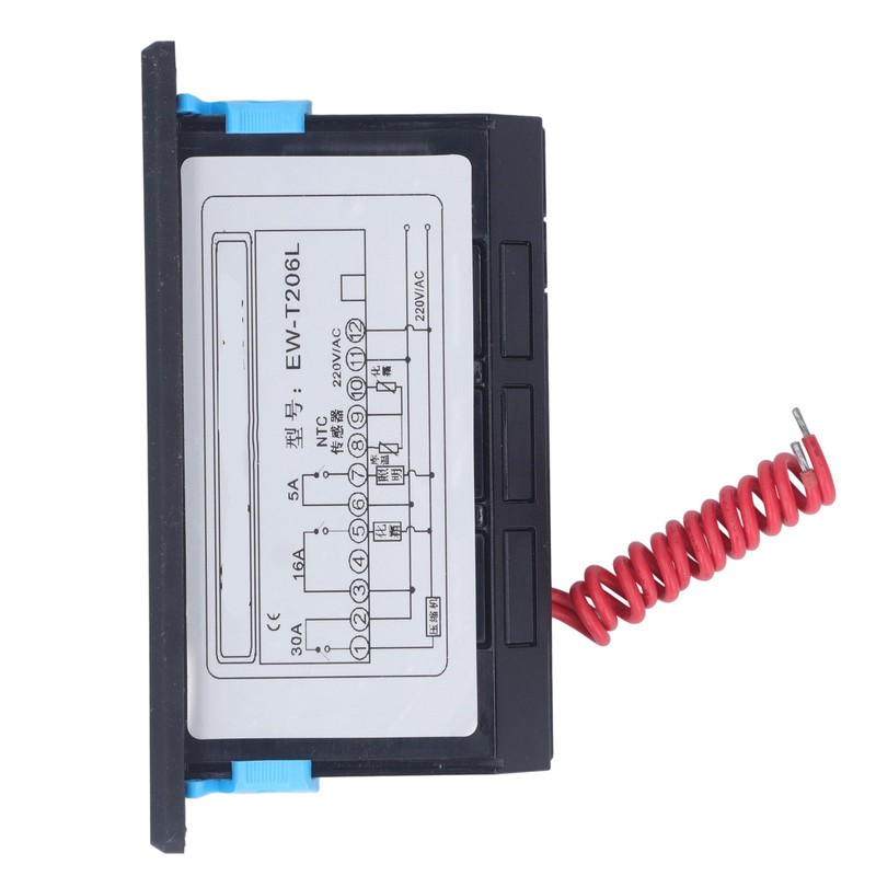 Digital Display Thermostat with Dual Sensors PID Temperature Controller for
