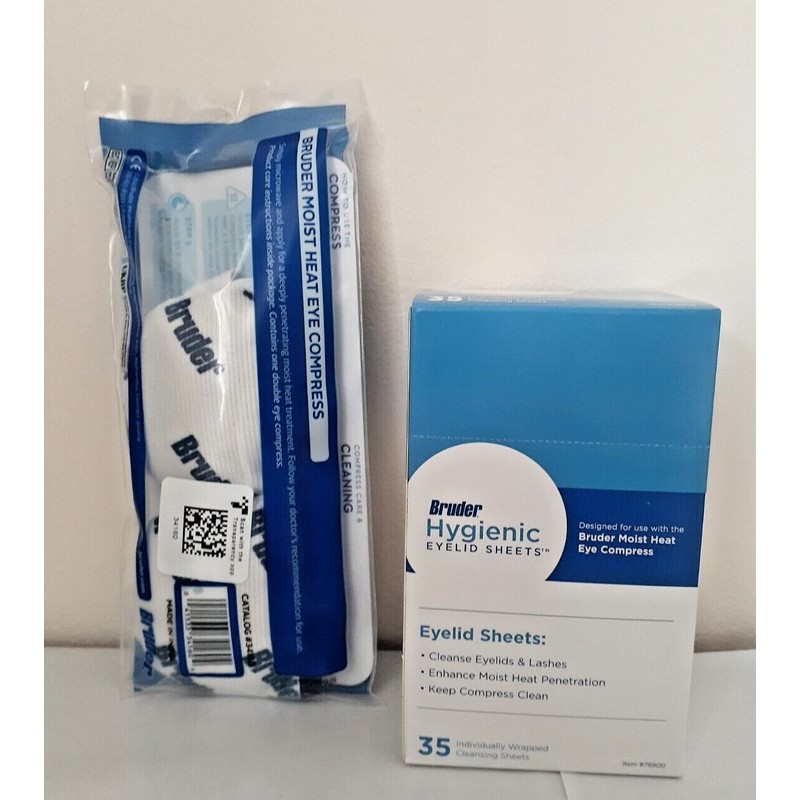 Bruder Moist Heat Eye Compress | Microwave Activated + Box