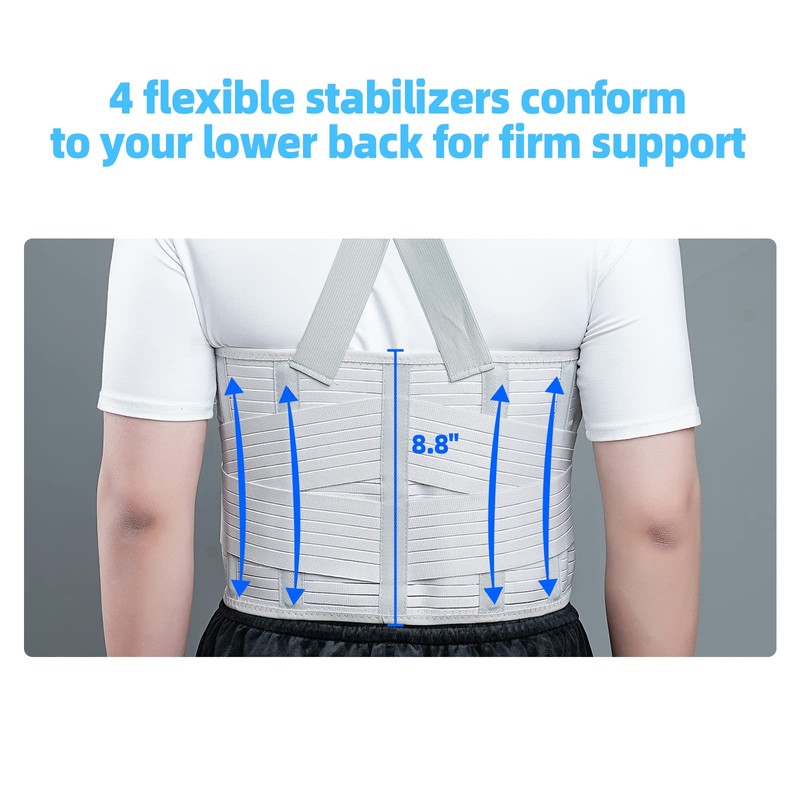 Solmyr Rib Injury Belt Chest Binder, Chest Brace Chest Compression