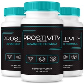 (3 Pack) Prostivity – Daily Prostate Support Formula with a Clean, Natural Blend to Help Maintain Urinary Flow, Bladder Comfort & Men’s Wellness | Gentle, Easy-to-Swallow Everyday Pills (180 Capsules)