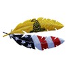 Feather Dont Tread On Me Gadsden USA Flag Patch (4.0